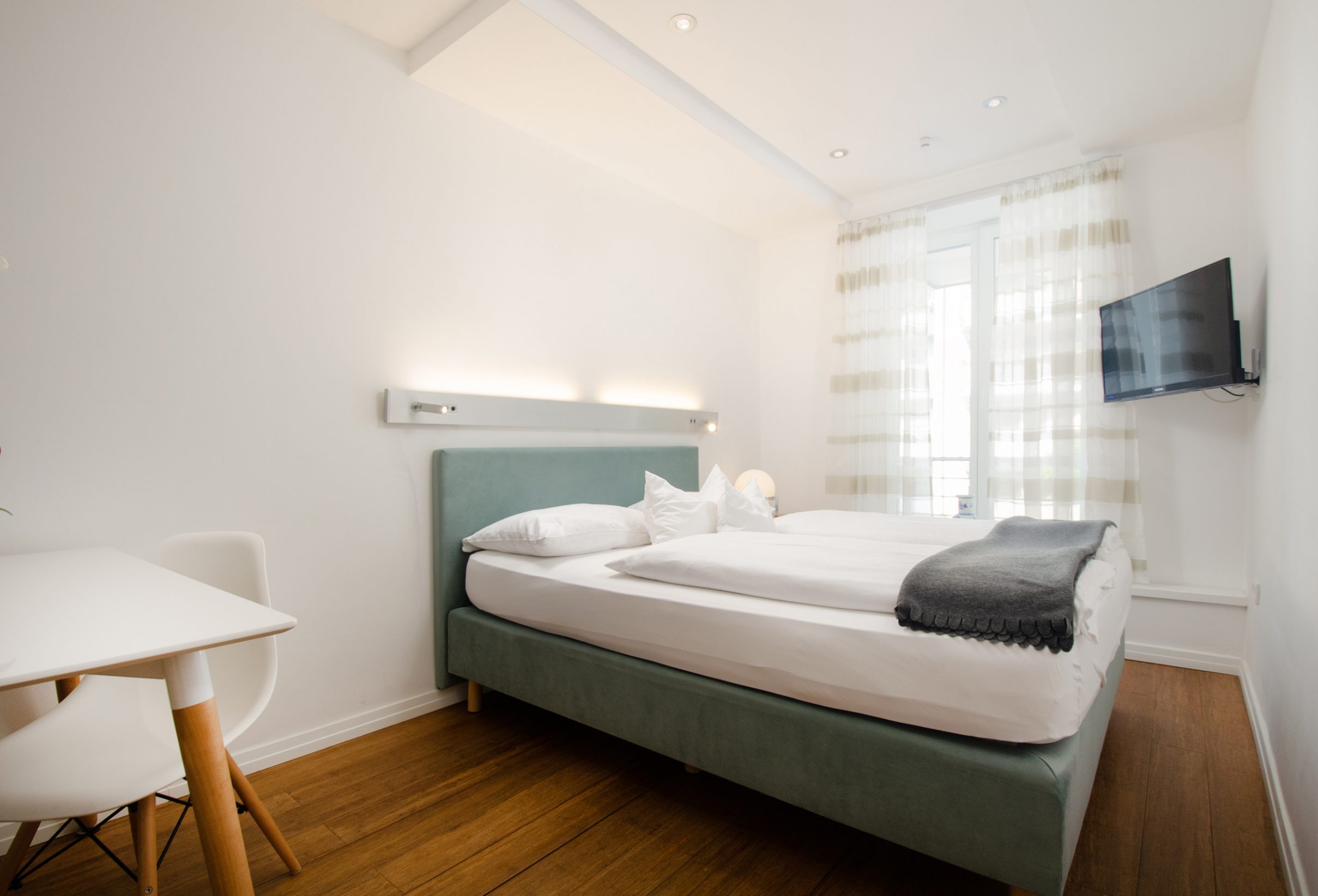 Zimmer Vosteen Apartment Blau Vosteen