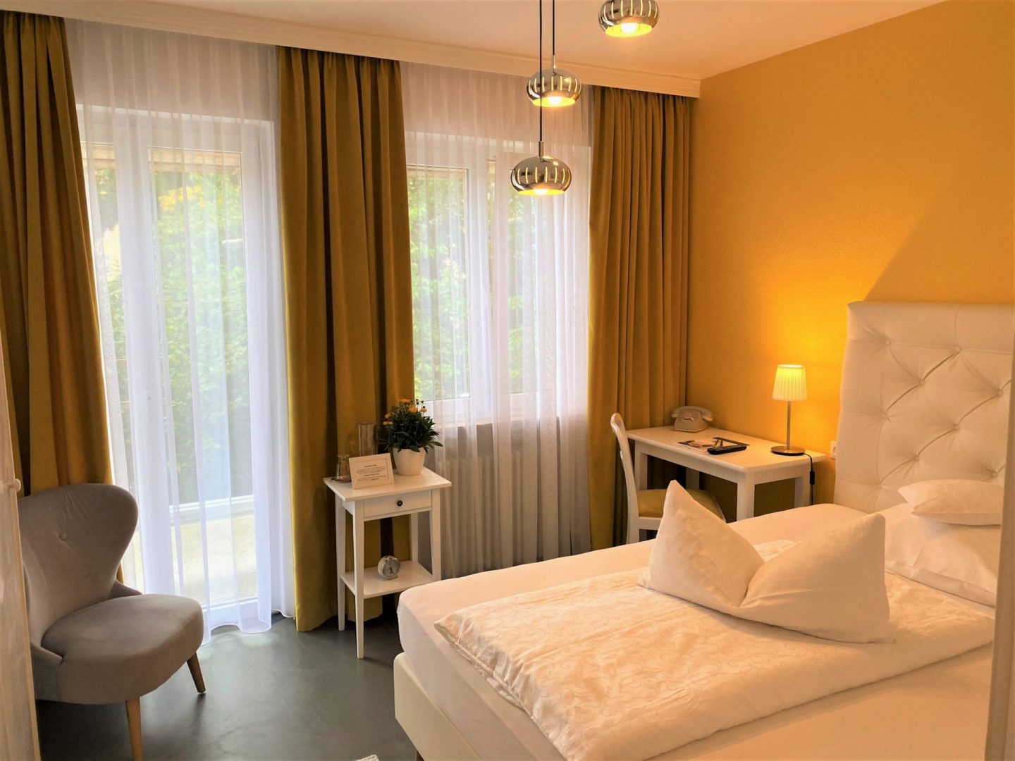 Zimmer Gartenblick im Hotel Vosteen