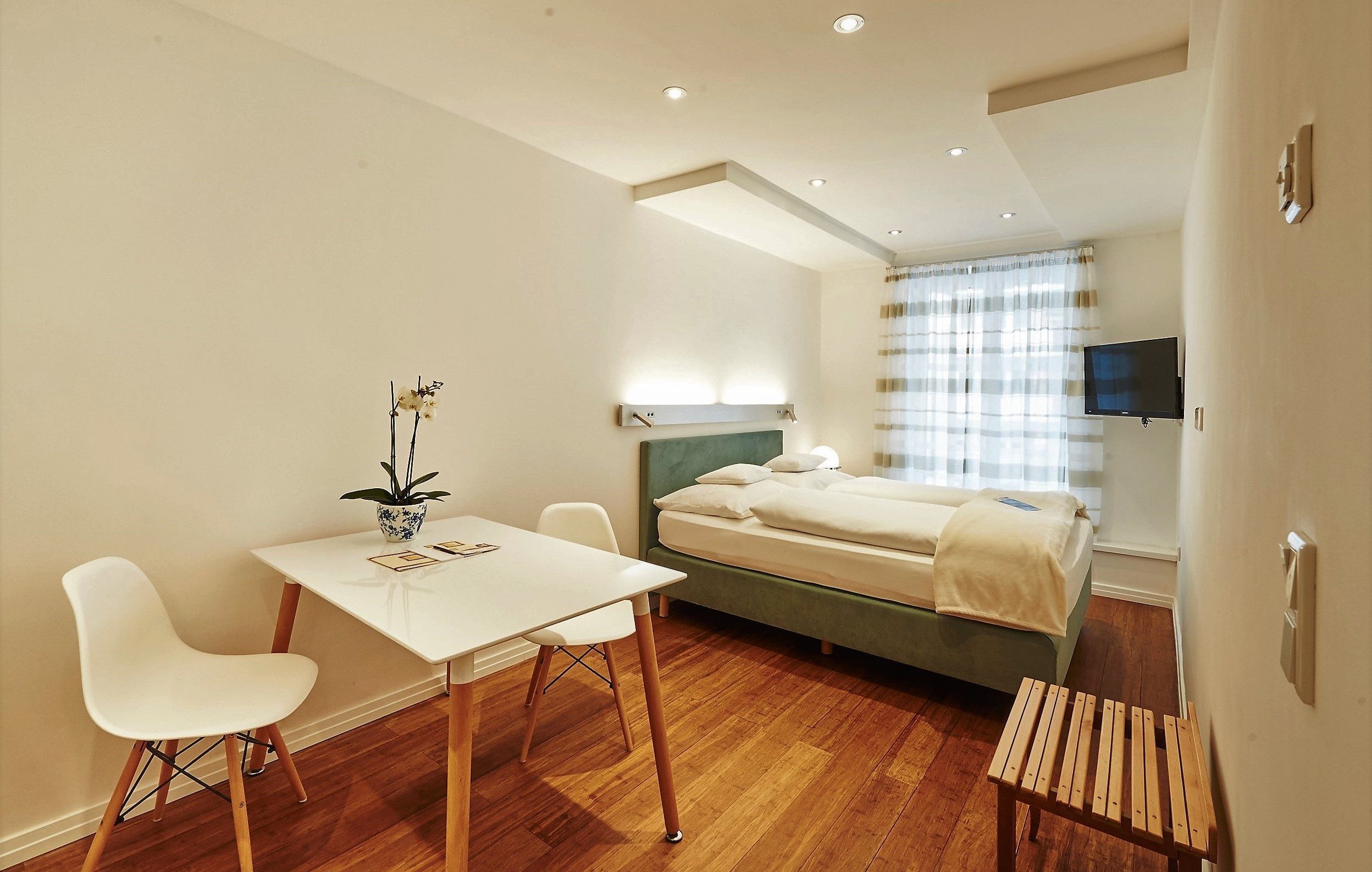 Zimmer Vosteen Apartment Blau