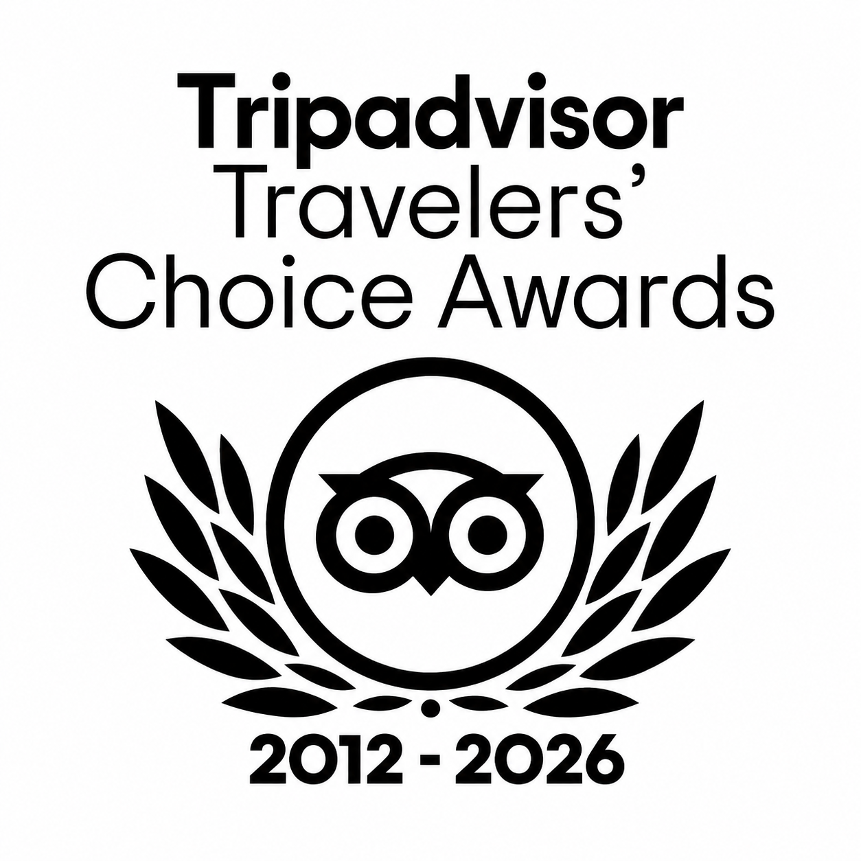 TripAdvisor Travelers' Choice Awards 2012–2026